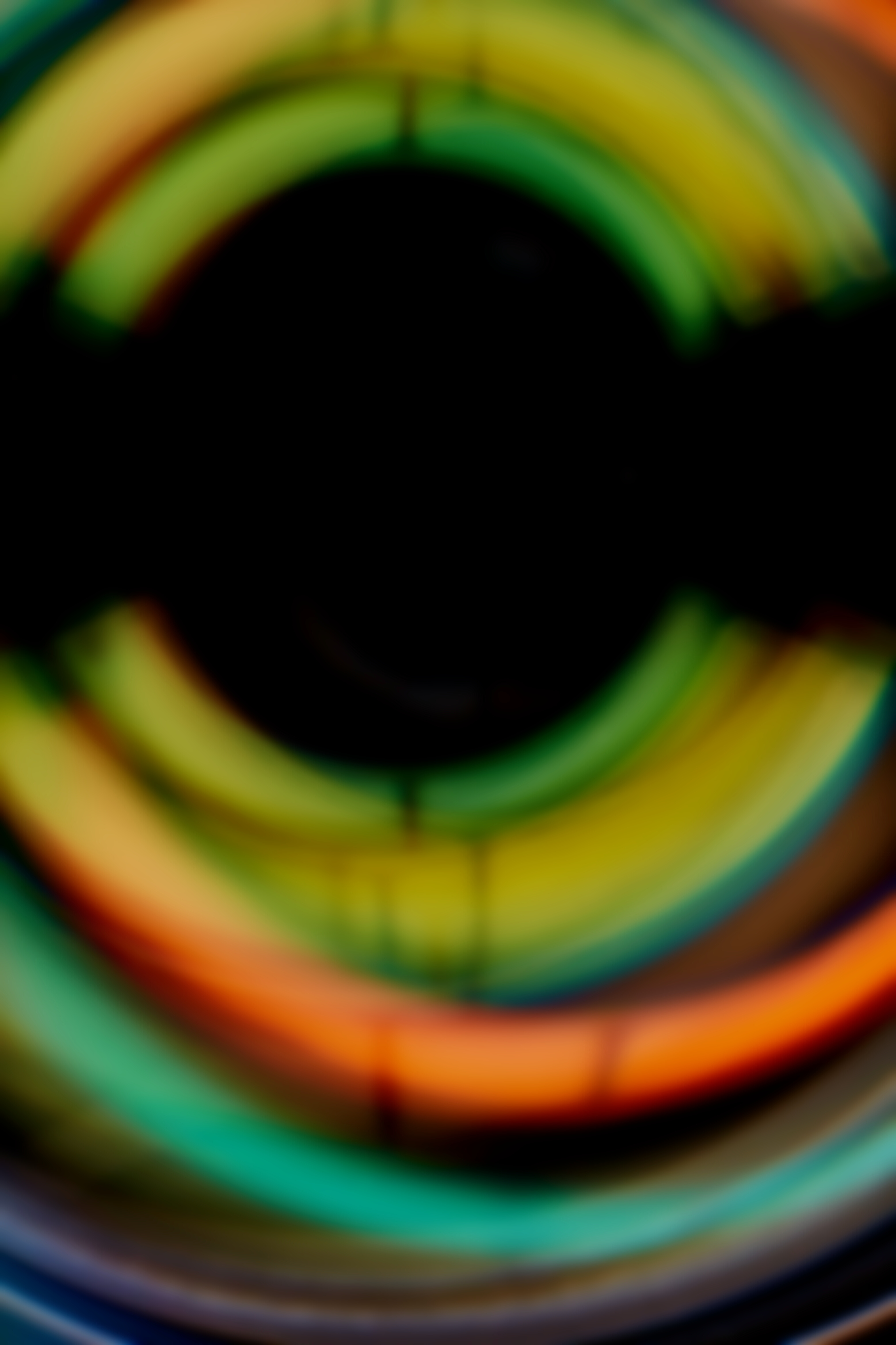 Abstract glass reflections
